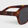 Montatura nera 60 Occhiali da sole in acetato Montatura nera 60 Occhiali da sole in acetato