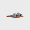 Mule CELINE Lympia in tessuto a righe con motivo Triomphe Mule CELINE Lympia in tessuto a righe con motivo Triomphe