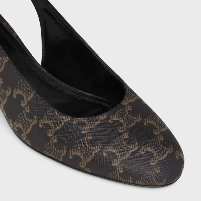 Neo City Slingback in tessuto rivestito Triomphe Neo City Slingback in tessuto rivestito Triomphe