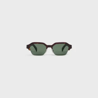 Occhiali da sole Black Frame 63 in acetato e metallo