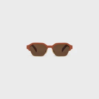 Occhiali da sole Black Frame 63 in acetato e metallo
