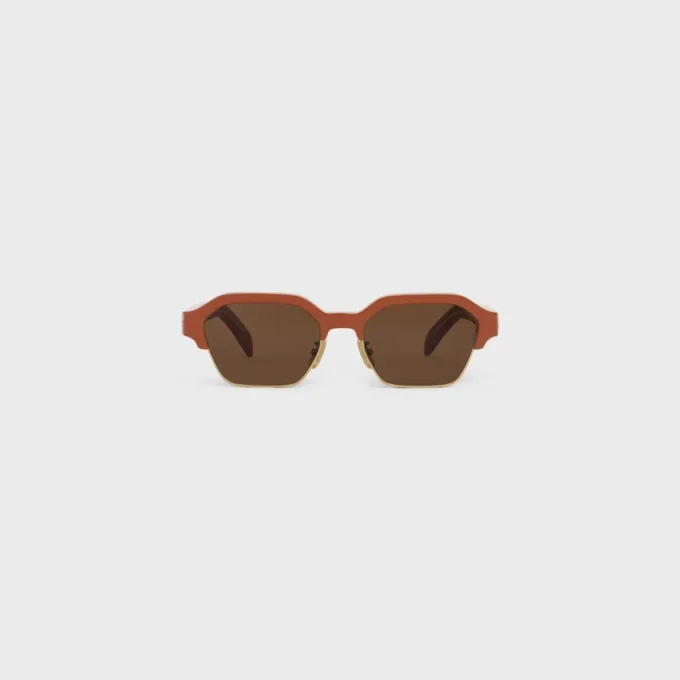 Occhiali da sole Black Frame 63 in acetato e metallo Occhiali da sole Black Frame 63 in acetato e metallo