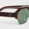 Occhiali da sole Black Frame 63 in acetato e metallo Occhiali da sole Black Frame 63 in acetato e metallo