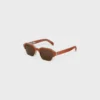 Occhiali da sole Black Frame 63 in acetato e metallo Occhiali da sole Black Frame 63 in acetato e metallo