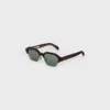 Occhiali da sole Black Frame 63 in acetato e metallo Occhiali da sole Black Frame 63 in acetato e metallo