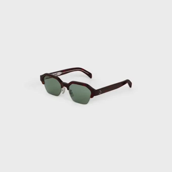Occhiali da sole Black Frame 63 in acetato e metallo Occhiali da sole Black Frame 63 in acetato e metallo