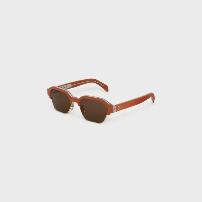 Occhiali da sole Black Frame 63 in acetato e metallo Occhiali da sole Black Frame 63 in acetato e metallo
