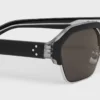 Occhiali da sole Black Frame 63 in acetato e metallo Occhiali da sole Black Frame 63 in acetato e metallo