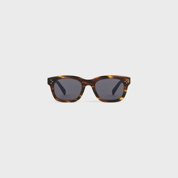 Occhiali da sole con montatura nera 41 in acetato Occhiali da sole con montatura nera 41 in acetato