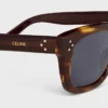 Occhiali da sole con montatura nera 41 in acetato Occhiali da sole con montatura nera 41 in acetato