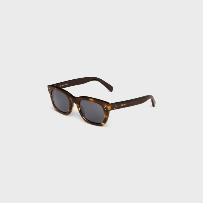 Occhiali da sole con montatura nera 41 in acetato Occhiali da sole con montatura nera 41 in acetato