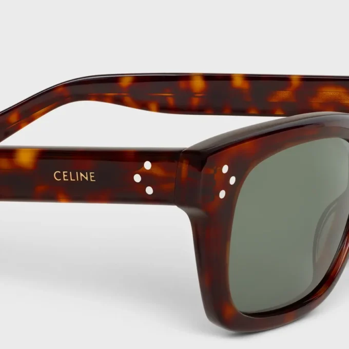 Occhiali da sole con montatura nera 41 in acetato Occhiali da sole con montatura nera 41 in acetato