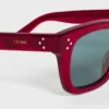 Occhiali da sole con montatura nera 41 in acetato Occhiali da sole con montatura nera 41 in acetato