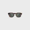 Occhiali da sole con montatura nera 42 in acetato Occhiali da sole con montatura nera 42 in acetato