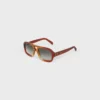 Occhiali da sole con montatura nera 62 in acetato Occhiali da sole con montatura nera 62 in acetato