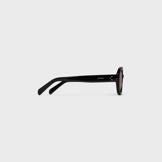 Occhiali da sole con montatura nera 62 in acetato Occhiali da sole con montatura nera 62 in acetato