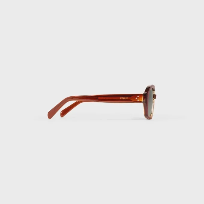 Occhiali da sole con montatura nera 62 in acetato Occhiali da sole con montatura nera 62 in acetato