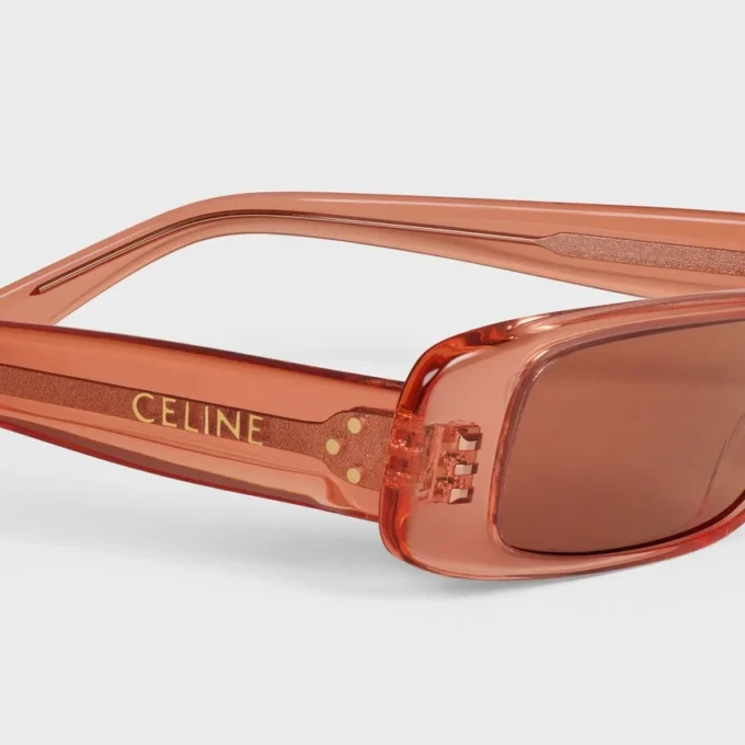 Occhiali da sole rettangolari S343 in acetato