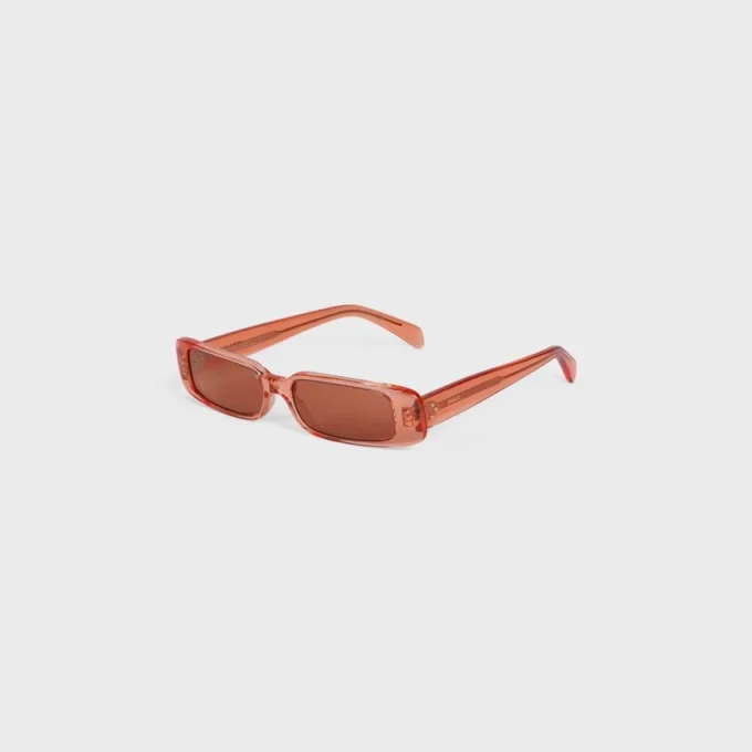 Occhiali da sole rettangolari S343 in acetato
