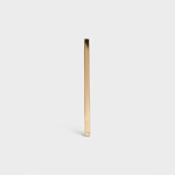 Orecchini CELINE Sentimental Straight in oro giallo e diamanti Orecchini CELINE Sentimental Straight in oro giallo e diamanti