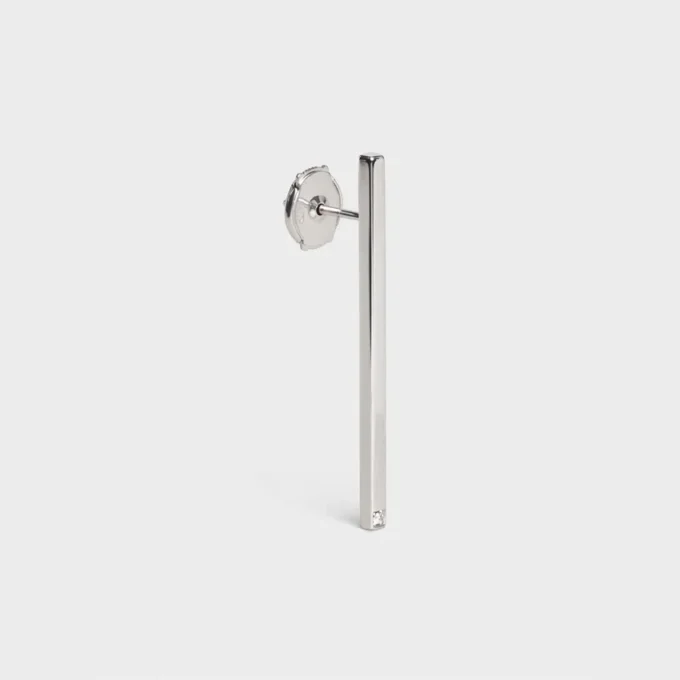 Orecchino dritto CELINE Sentimental in oro bianco e diamanti Orecchino dritto CELINE Sentimental in oro bianco e diamanti