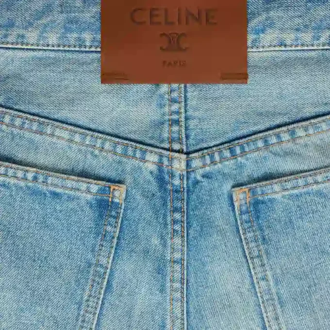 Pantaloncini 001 in denim di cotone