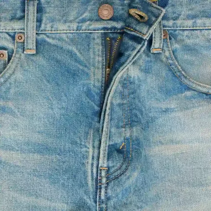 Pantaloncini 001 in denim di cotone