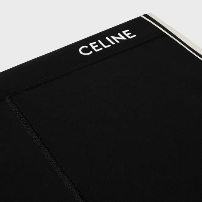 Pantaloncini da ciclismo CELINE in jersey tecnico