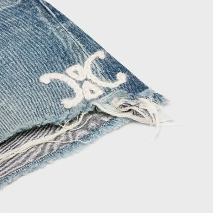 Pantaloncini da skate in denim Electric Sky Wash Pantaloncini da skate in denim Electric Sky Wash
