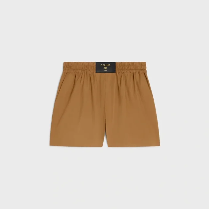 Pantaloncini in cotone e lino Pantaloncini in cotone e lino