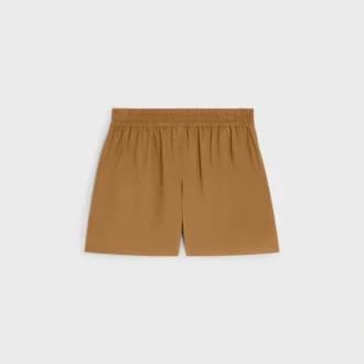 Pantaloncini in cotone e lino