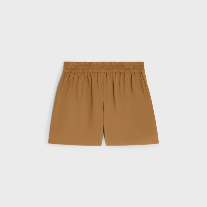Pantaloncini in cotone e lino Pantaloncini in cotone e lino