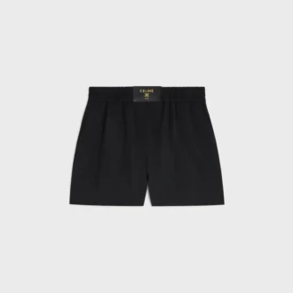 Pantaloncini in twill di lana