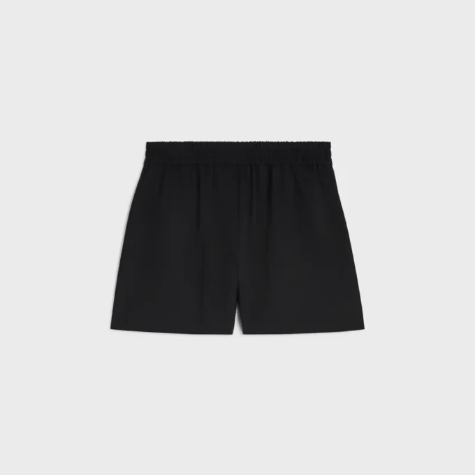 Pantaloncini in twill di lana