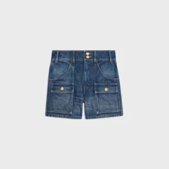 Pantaloncini Kitty in denim scuro Union Wash Pantaloncini Kitty in denim scuro Union Wash