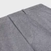 Pantaloni a pieghe in flanella di cashmere