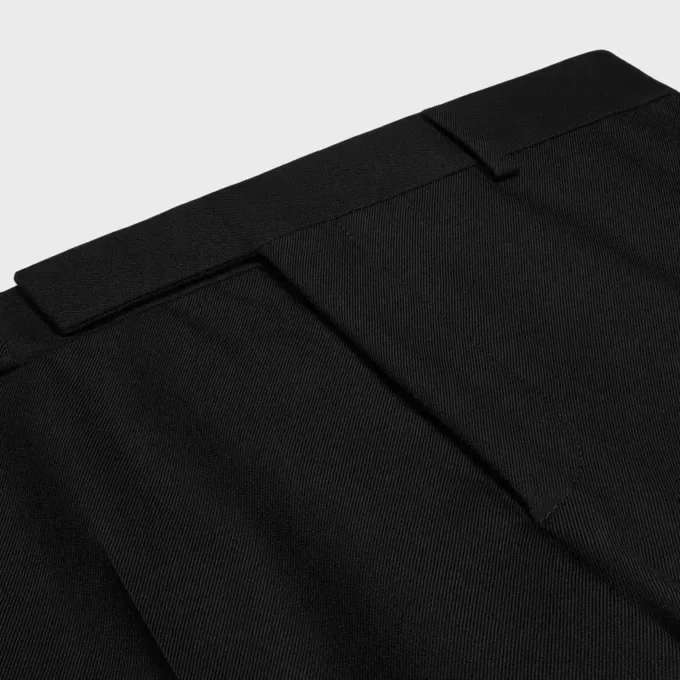 Pantaloni Bnf in gabardine di lana Pantaloni Bnf in gabardine di lana