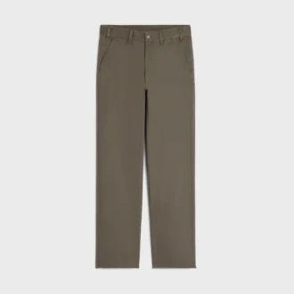 Pantaloni chino in twill di cotone
