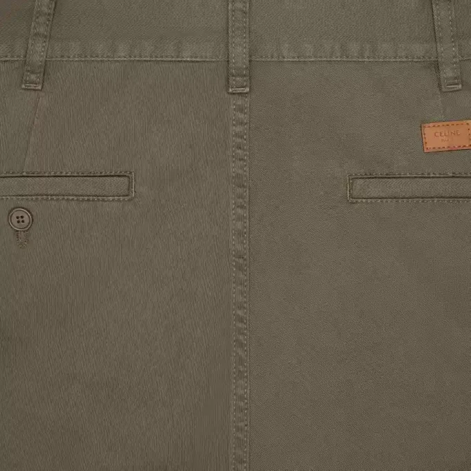 Pantaloni chino in twill di cotone Pantaloni chino in twill di cotone