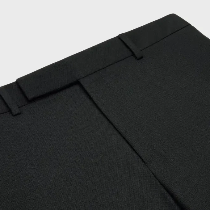 Pantaloni Classique Tux in lana Grain De Poudre Pantaloni Classique Tux in lana Grain De Poudre