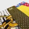 Pantaloni cropped in twill di seta