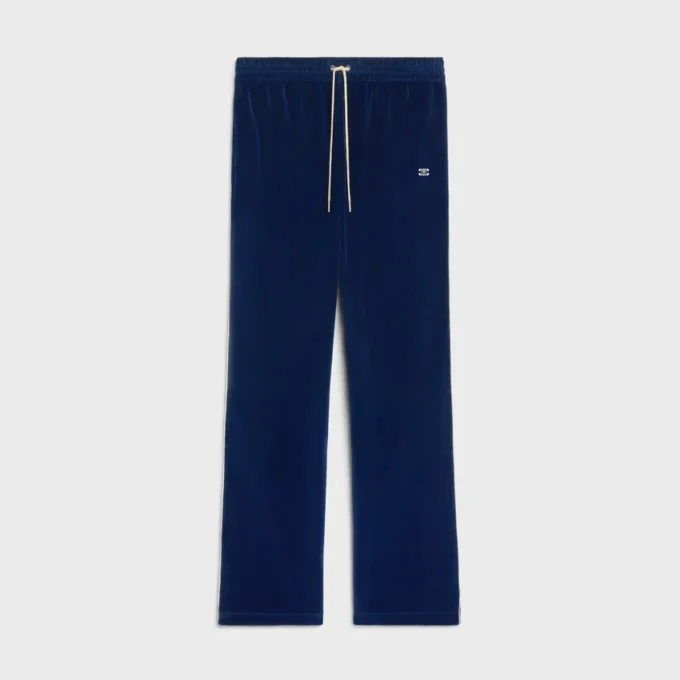 Pantaloni da tuta in jersey di velluto Pantaloni da tuta in jersey di velluto