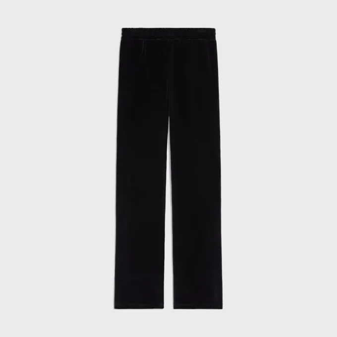 Pantaloni da tuta in jersey di velluto Pantaloni da tuta in jersey di velluto