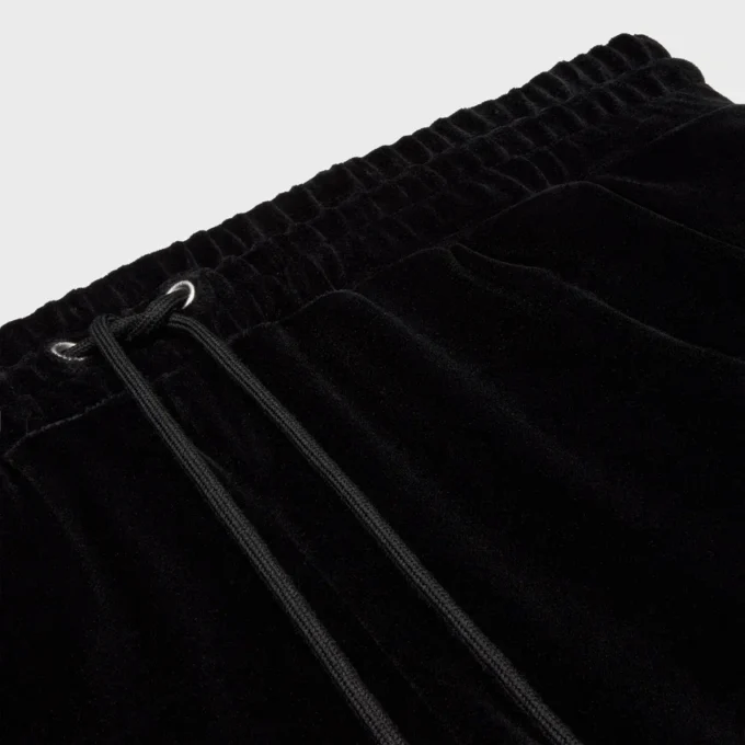 Pantaloni da tuta in jersey di velluto Pantaloni da tuta in jersey di velluto