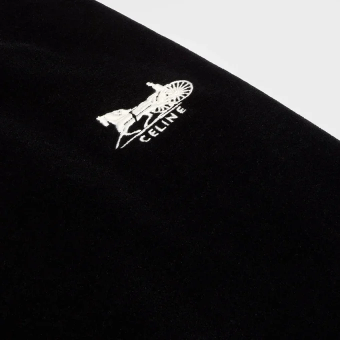 Pantaloni da tuta in jersey di velluto Pantaloni da tuta in jersey di velluto