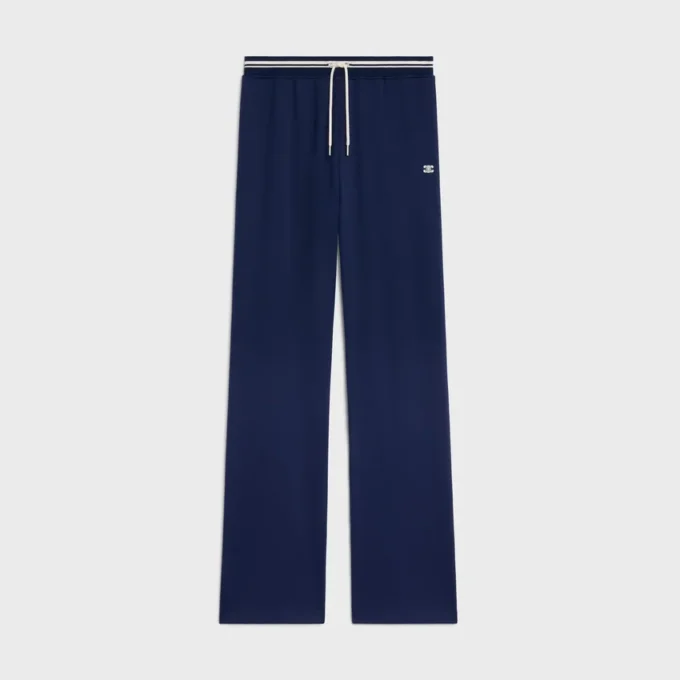 Pantaloni da tuta in jersey double face