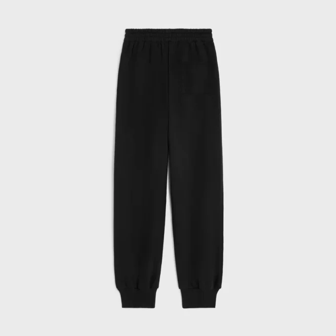 Pantaloni della tuta in felpa di cotone Pantaloni della tuta in felpa di cotone