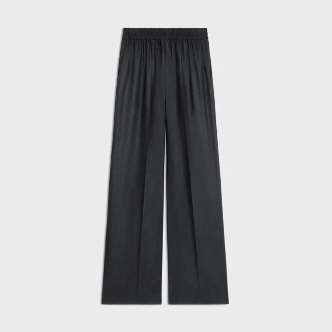 Pantaloni in flanella di cashmere Pantaloni in flanella di cashmere