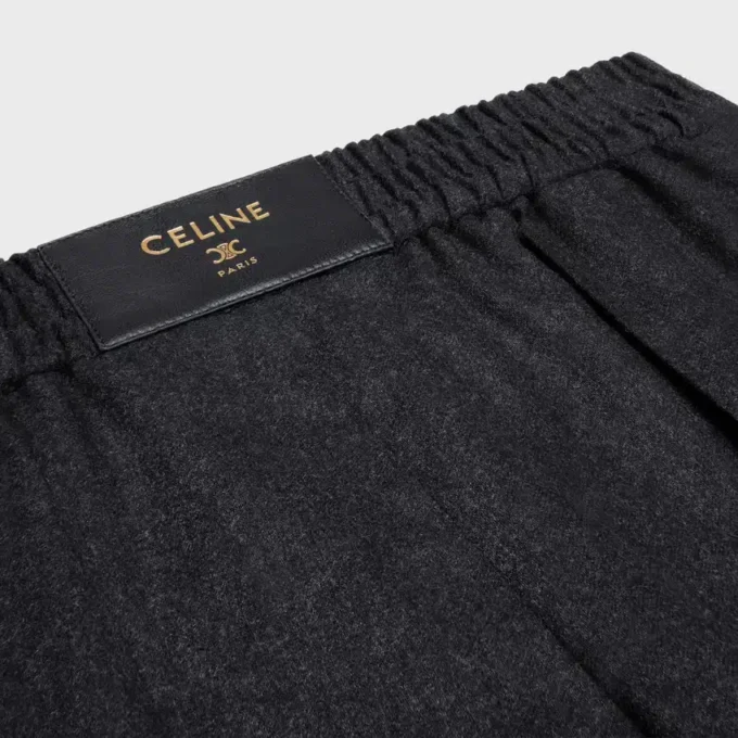 Pantaloni in flanella di cashmere Pantaloni in flanella di cashmere