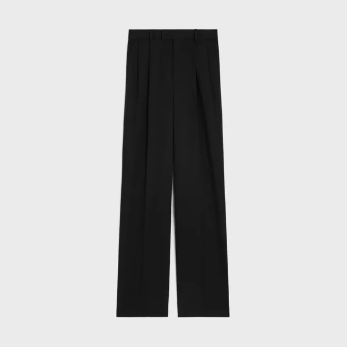 Pantaloni Jazz in lana a righe diagonali Pantaloni Jazz in lana a righe diagonali